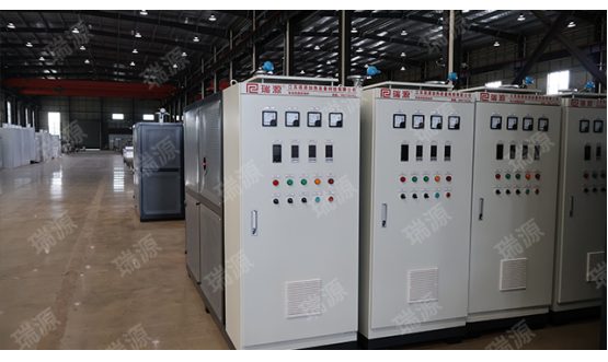 瑞源车间90KW导热油机组产品图